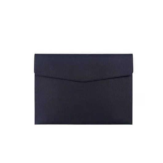 A4 Leather File Bags Black
